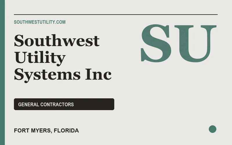 Southwest Utility Systems Inc in Fort Myers, Florida