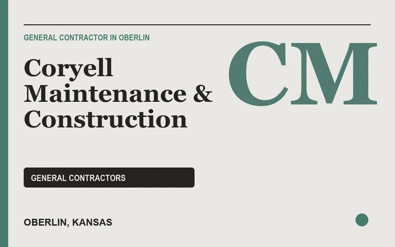 Coryell Maintenance & Construction in Oberlin, Kansas