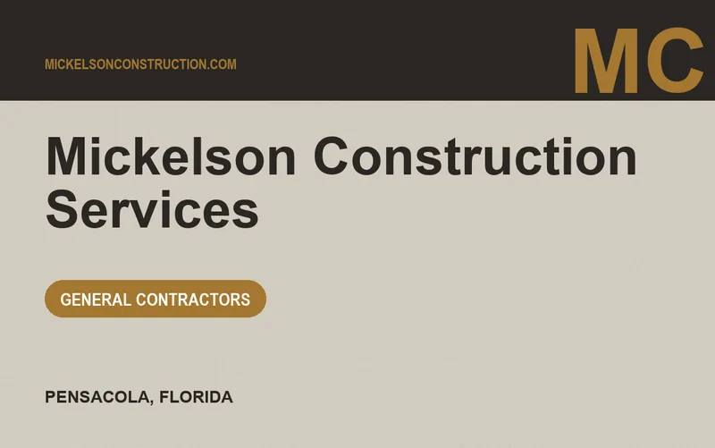 Mickelson Construction Services in Pensacola, Florida