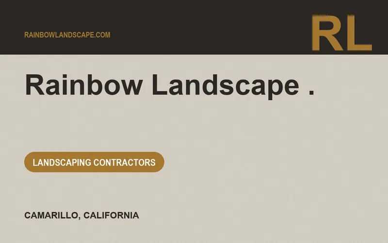 Rainbow Landscape . in Camarillo, California