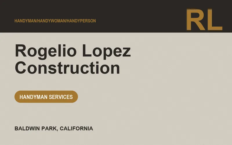 ROGELIO LOPEZ CONSTRUCTION in Baldwin Park, California