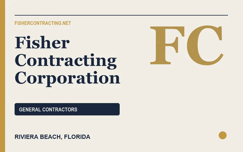 Fisher Contracting Corporation in Riviera Beach, Florida