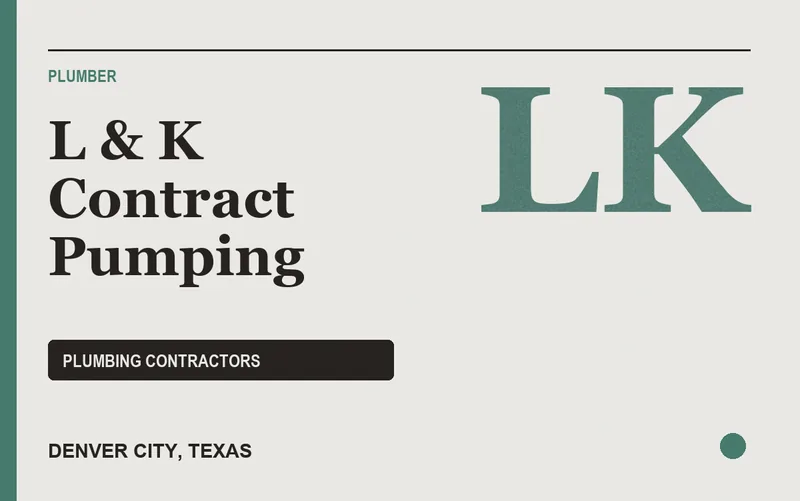 L & K Contract Pumping in Denver City, Texas