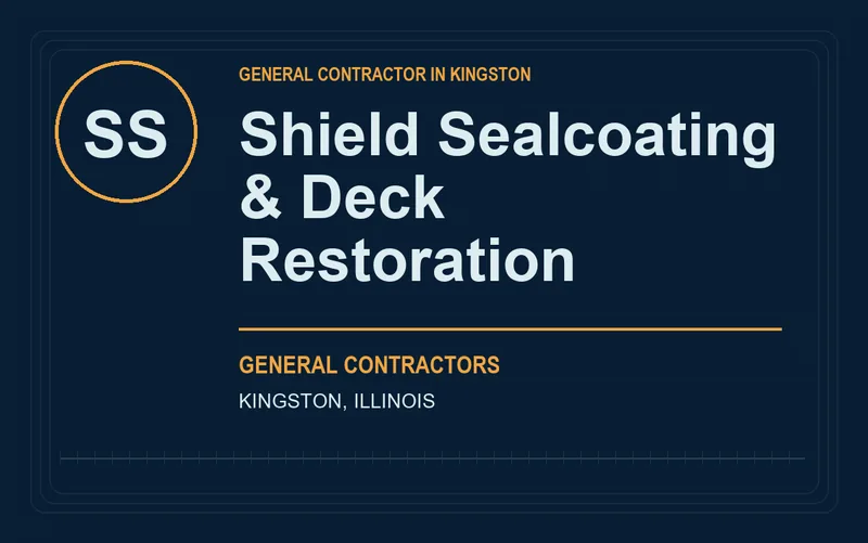 Shield Sealcoating & Deck Restoration in Kingston, Illinois
