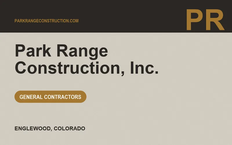 Park Range Construction, Inc. in Englewood, Colorado