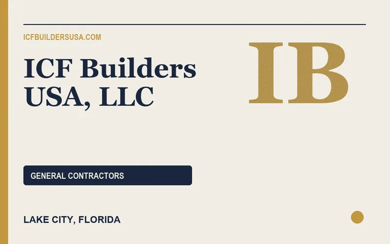 ICF Builders USA, LLC in Lake City, Florida