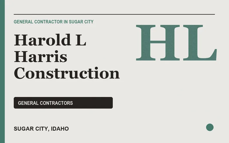 Harold L Harris Construction in Sugar City, Idaho