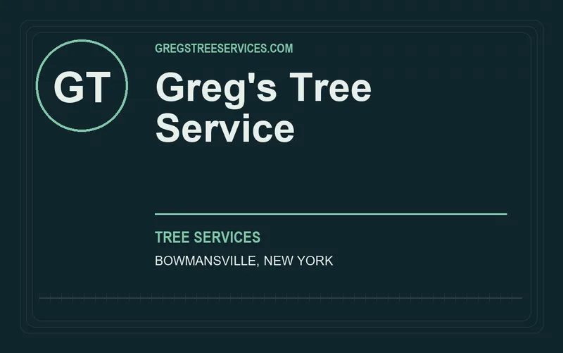 Greg's Tree Service in Bowmansville, New York
