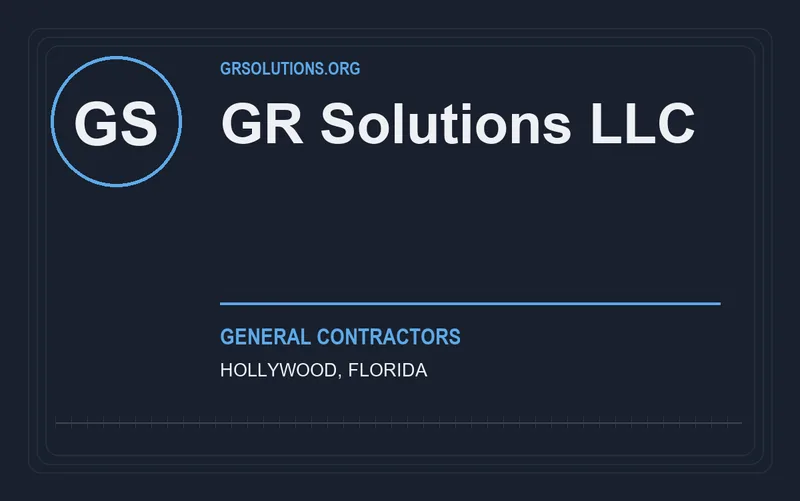 GR Solutions LLC in Hollywood, Florida