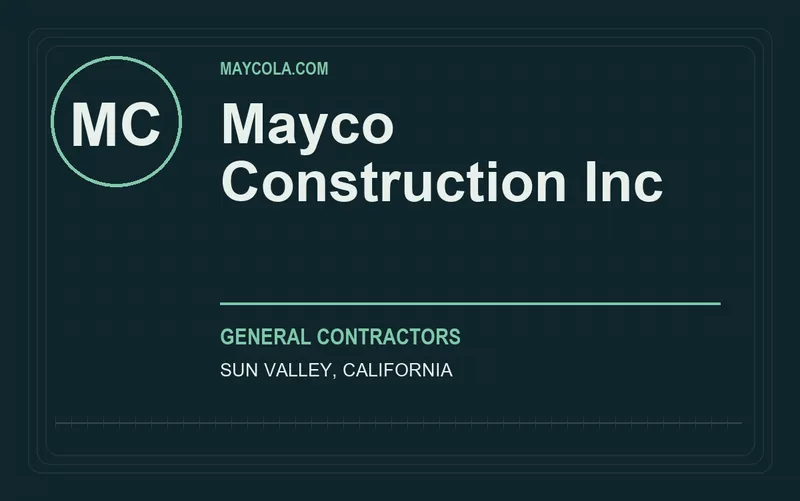 Mayco Construction Inc in Sun Valley, California