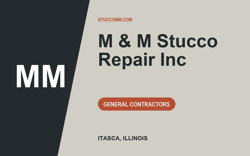 M & M Stucco Repair Inc in Itasca, Illinois