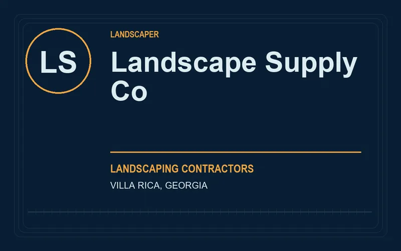 Landscape Supply Co in Villa Rica, Georgia