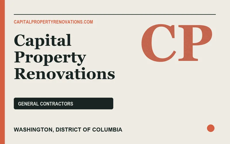 Capital Property Renovations in Washington, District of Columbia