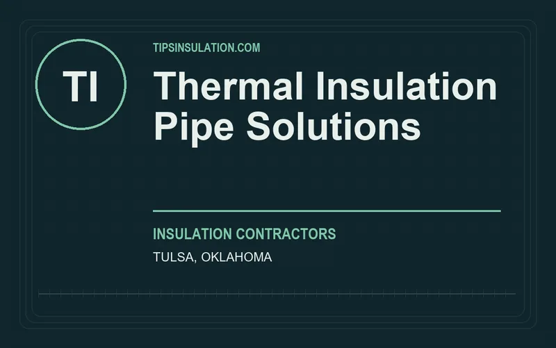 Thermal Insulation Pipe Solutions in Tulsa, Oklahoma