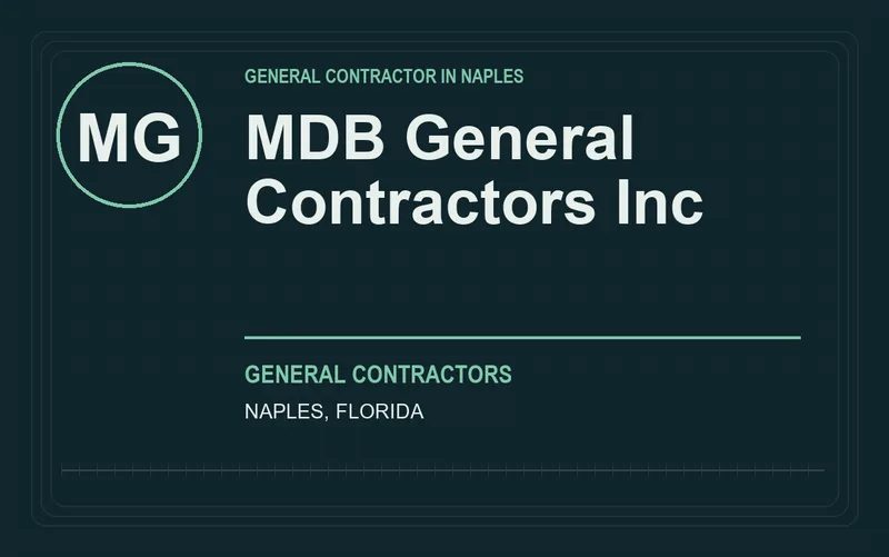 MDB General Contractors Inc in Naples, Florida