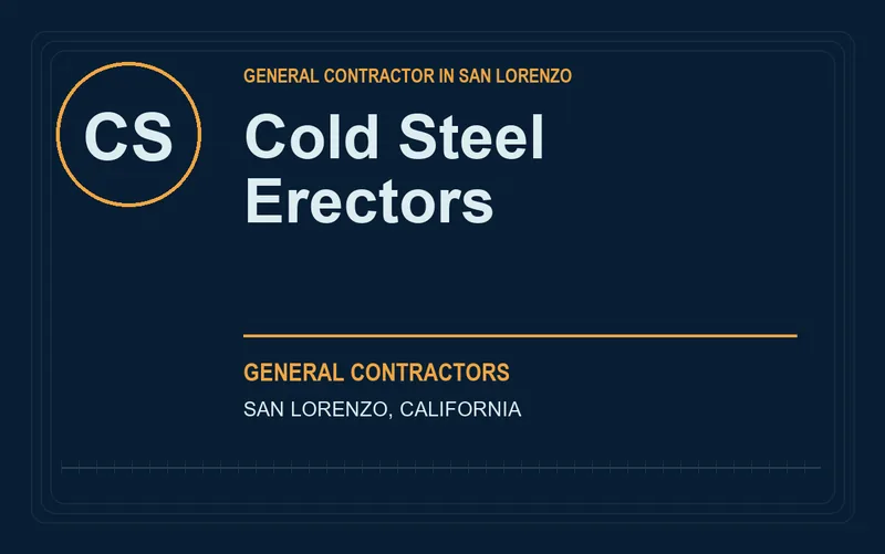 Cold Steel Erectors in San Lorenzo, California