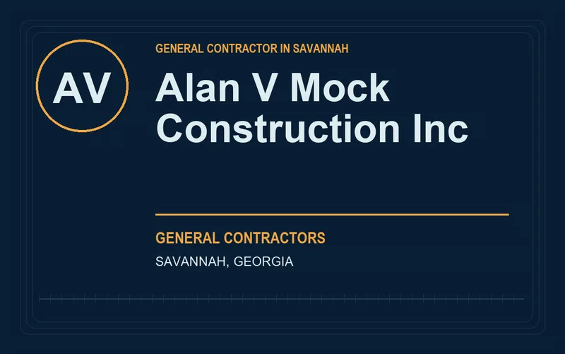 Alan V Mock Construction Inc in Savannah, Georgia