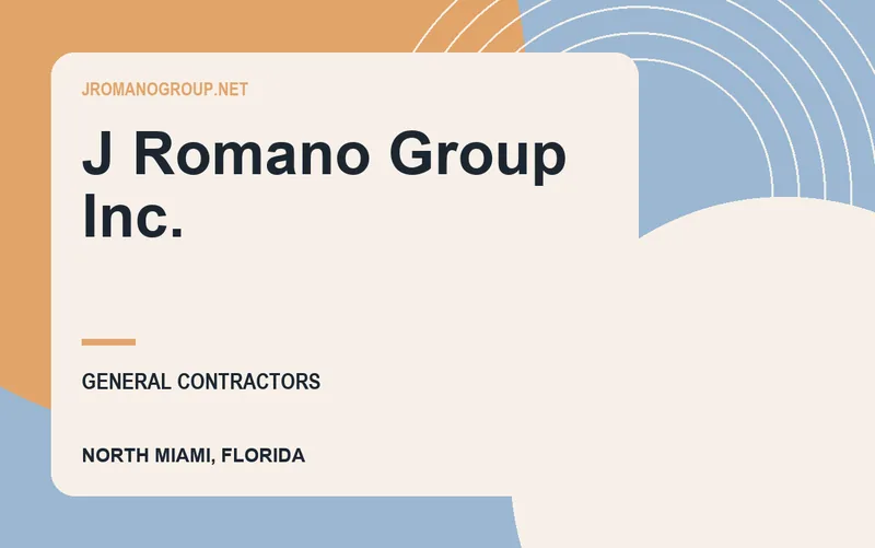 J Romano Group Inc. in North Miami, Florida