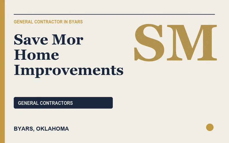 Save Mor Home Improvements in Byars, Oklahoma