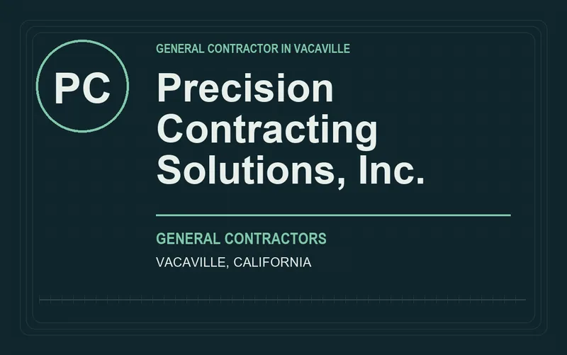 Precision Contracting Solutions, Inc. in Vacaville, California