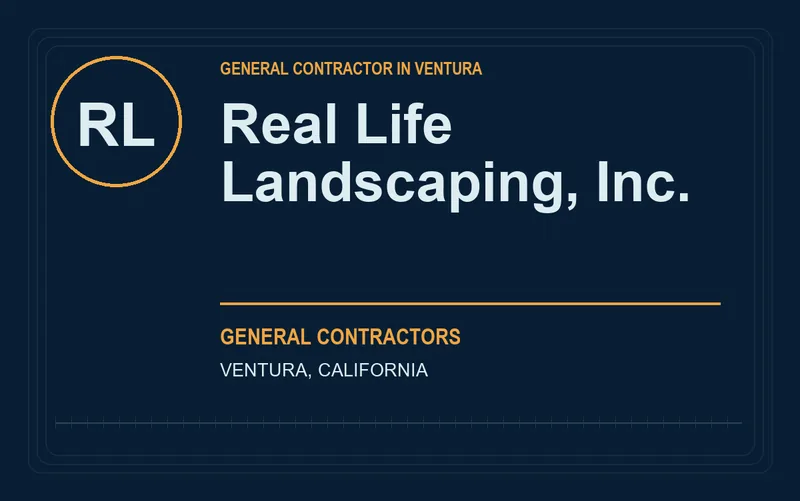 real life landscaping, inc. in Ventura, California