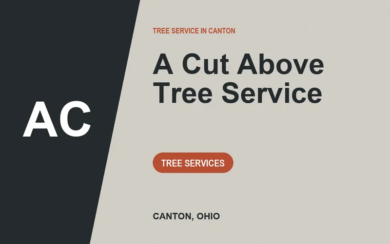 A Cut Above Tree Service in Canton, Ohio