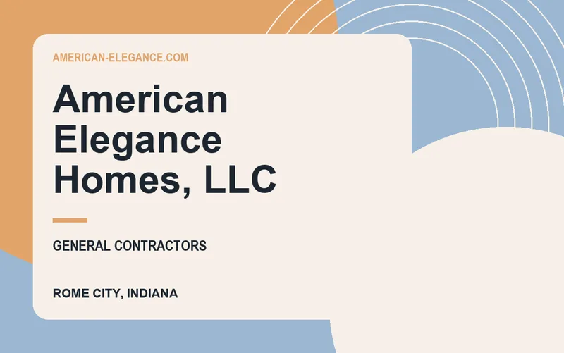 American Elegance Homes, LLC in Rome City, Indiana