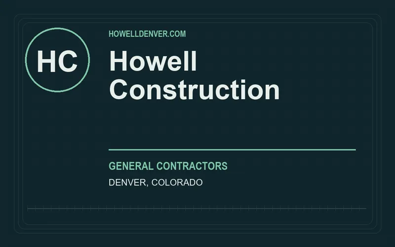Howell Construction in Denver, Colorado