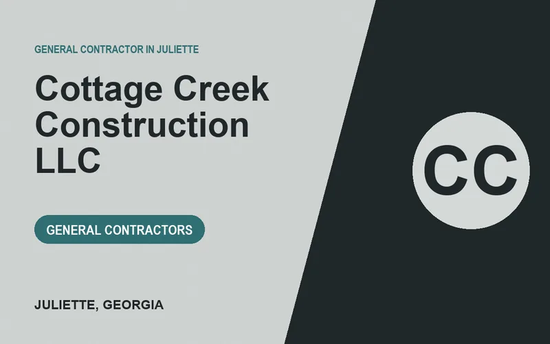 COTTAGE CREEK CONSTRUCTION LLC in Juliette, Georgia
