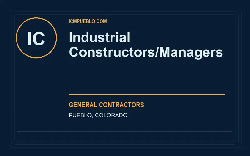Industrial Constructors/Managers in Pueblo, Colorado