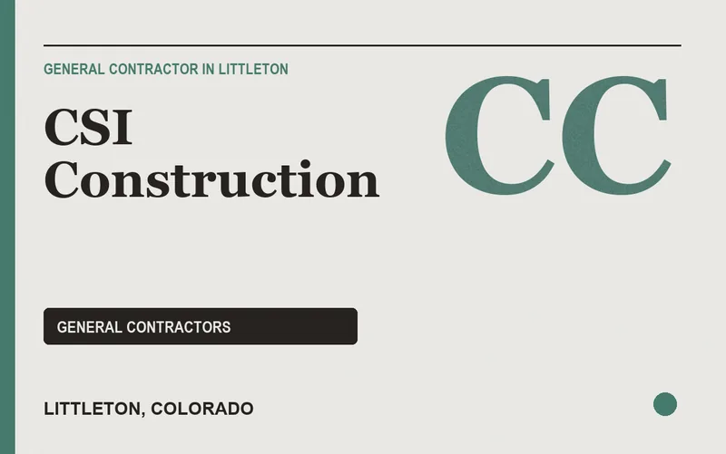 CSI Construction in Littleton, Colorado