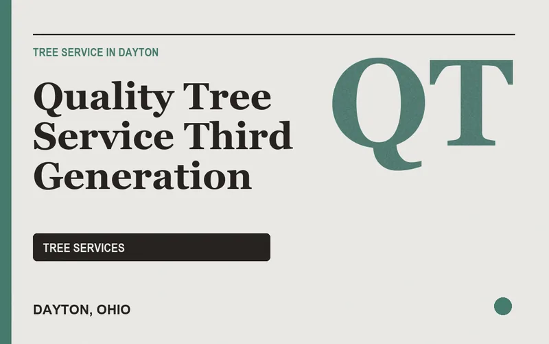 Quality Tree Service Third Generation in Dayton, Ohio