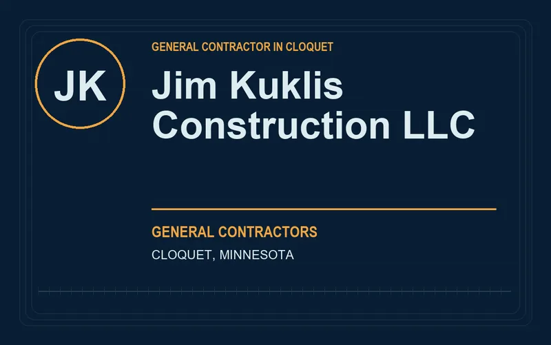 Jim Kuklis Construction LLC in Cloquet, Minnesota