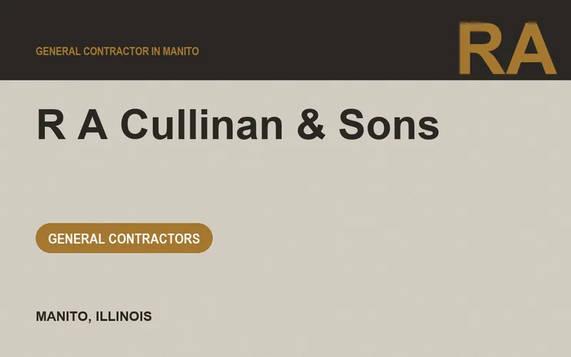 R A Cullinan & Sons in Manito, Illinois