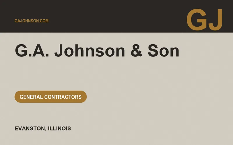 G.A. JOHNSON & SON in Evanston, Illinois