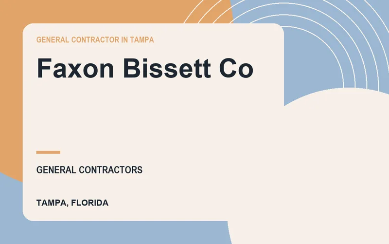 Faxon Bissett Co in Tampa, Florida
