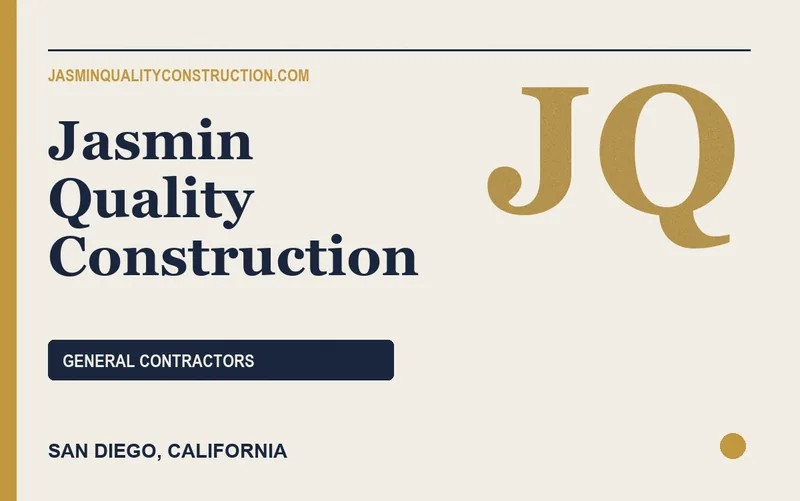 Jasmin Quality Construction in San Diego, California