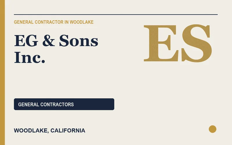 EG & Sons Inc. in Woodlake, California