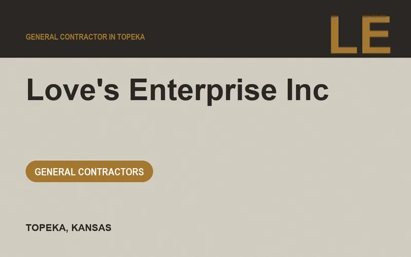 Love's Enterprise Inc in Topeka, Kansas