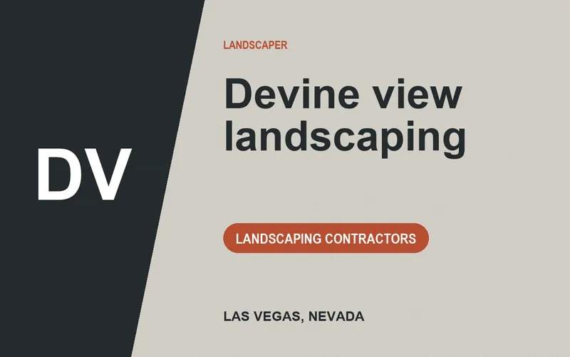Devine view landscaping in Las Vegas, Nevada
