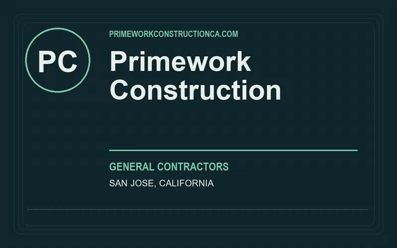 Primework Construction in San Jose, California