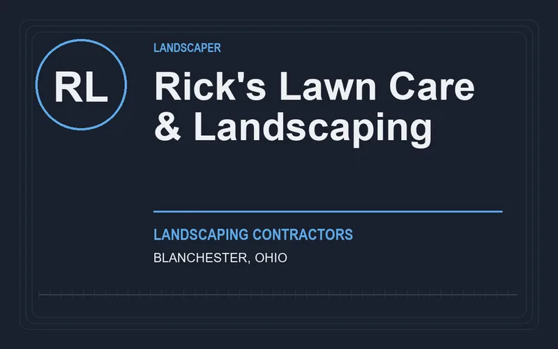 Rick's Lawn Care & Landscaping in Blanchester, Ohio