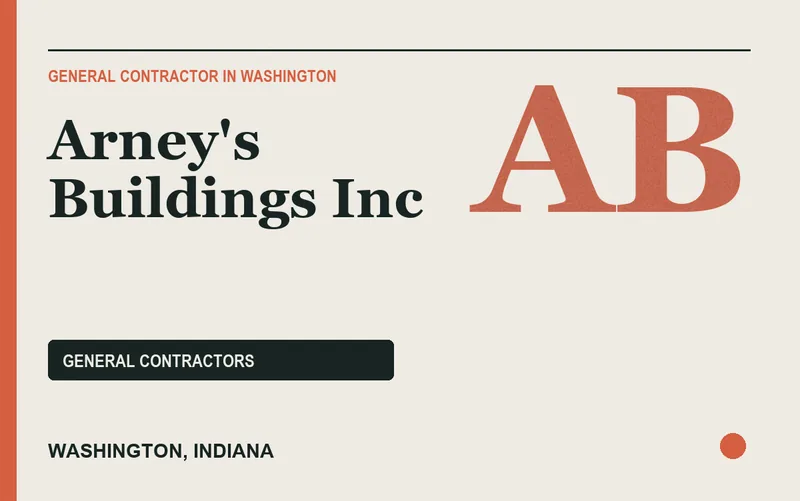Arney's Buildings Inc in Washington, Indiana
