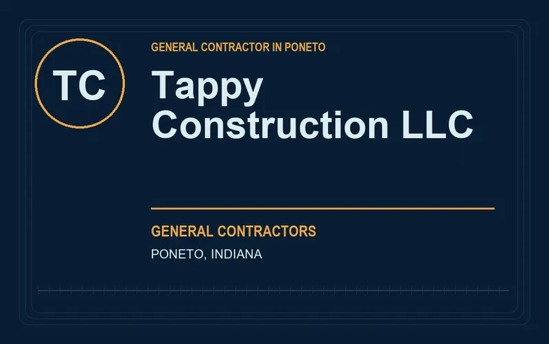 Tappy Construction LLC in Poneto, Indiana