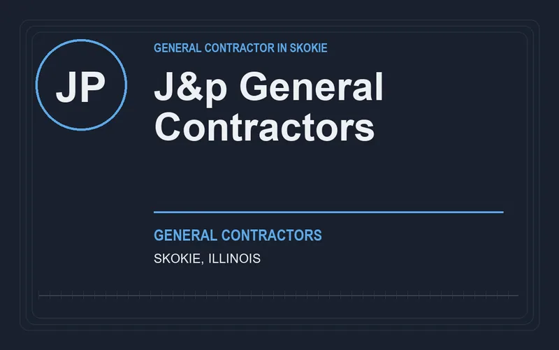 J&p General Contractors in Skokie, Illinois