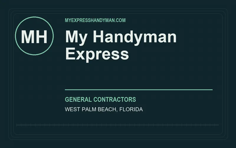My Handyman Express in West Palm Beach, Florida