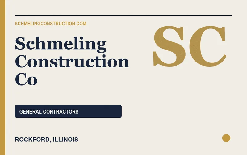 Schmeling Construction Co in Rockford, Illinois