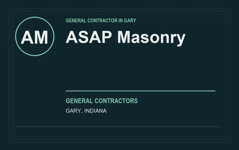 ASAP Masonry in Gary, Indiana