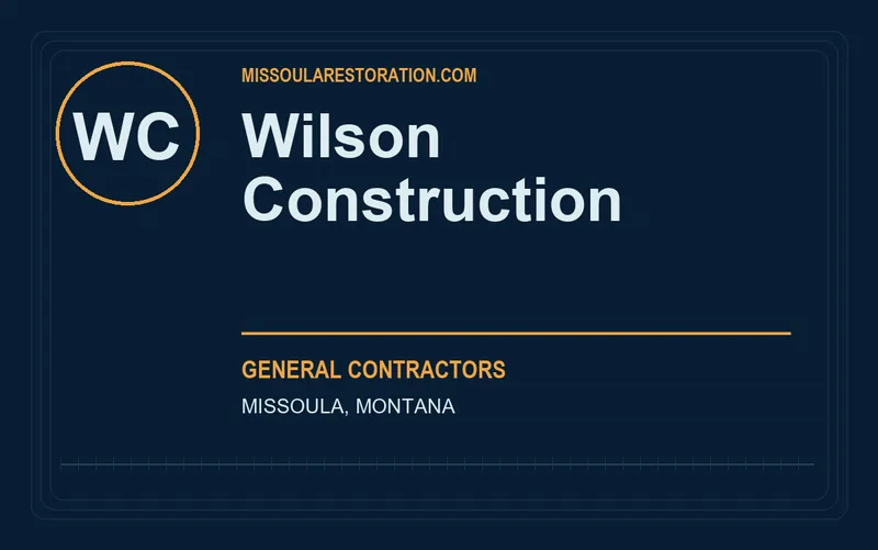 Wilson Construction in Missoula, Montana