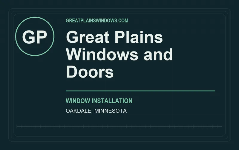 Great Plains Windows and Doors in Oakdale, Minnesota